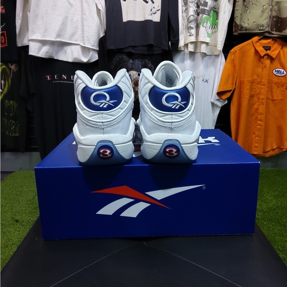 Reebok Question Allen Iverson Blue Toe Size 9 Men's Shoes - Picture 4 of 6